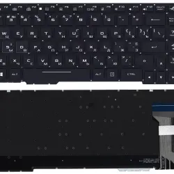 Клавіатура для ноутбука Asus (GL753 FX553VD) Black с красной подсветкой (Light), RU
