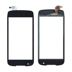 Тачскрін (Сенсорне скло) для смартфону Fly IQ4405 Quad (EVO Chic 1) чорний