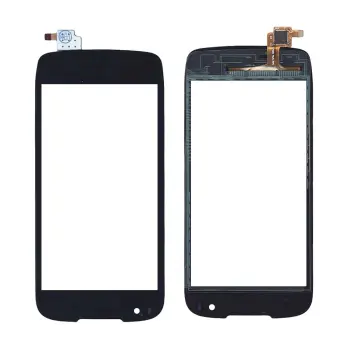 Тачскрін (Сенсорне скло) для смартфону Fly IQ4405 Quad (EVO Chic 1) чорний