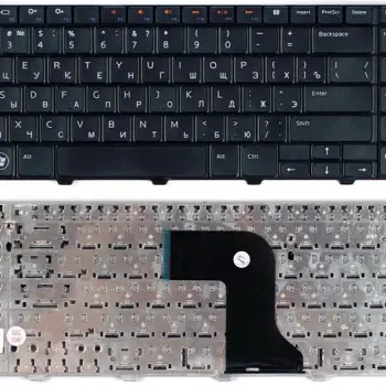Клавиатура для ноутбука Dell Inspiron (M5010, N5010) Black, RU/ЕN