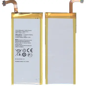 Акумуляторна батарея для смартфону Huawei HB3742A0EBC+ Ascend SnapTo 3.8V Silver 2000mAh 7.60Wh