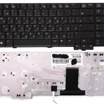 Клавіатура для ноутбука HP Elitebook (8730W) с указателем (Point Stick), Black, RU
