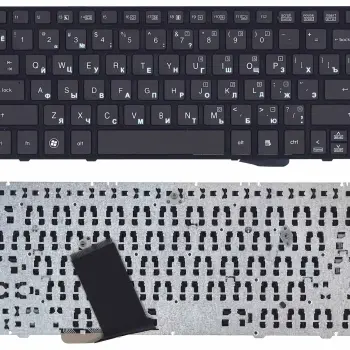 Клавиатура для ноутбука HP Elitebook (2560P, 2570P) Black, (Black Frame) RU