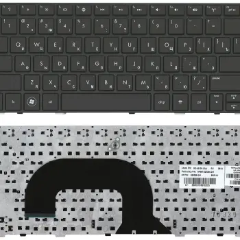 Клавіатура для ноутбука HP Pavilion (DM1-3000) Black, (Black Frame) RU