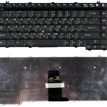 Клавіатура для ноутбука Toshiba Satellite (6000, 6100, M20) Tecra (S1) с указателем (Point Stick), Black RU