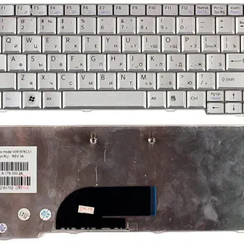 Клавіатура для ноутбука Sony Vaio (VPC-M) Silver, RU