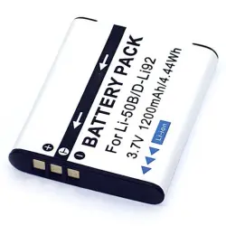 Акумуляторна батарея для фотоаппарата D-Li92, Li-50B 3.7V 1400mAh Li-ion