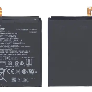 Аккумуляторная батарея для смартфона Asus C11P1612 ZE553KL 3.85V Black 5000mAh 19.25Wh