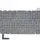 Клавіатура для ноутбука Acer Aspire S7-191, S7-391, S7-392 с подсветкой (Light), Silver, (No Frame) RU 3