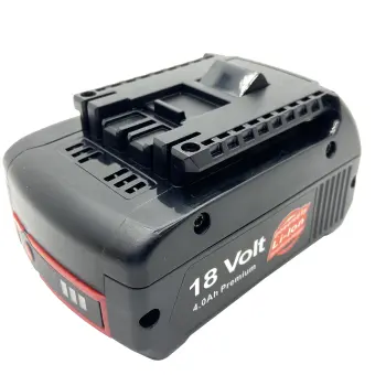 Акумулятор для шуруповерта Bosch 2607336091 4Ah 18V чорний Li-ion