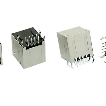 Роз'єм для ноутбука USB №41. Cдвоенный роз'єм USB Type A