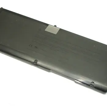 Усиленная аккумуляторная батарея для ноутбука Apple A1383 MacBook Pro 17-inch 10.8V Black 8000mAh OEM