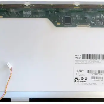 Матриця для ноутбука 13,3", Normal (стандарт), 20 pin (зверху справа), 1280x800, Ламповая (1 CCFL), без креплений, глянцевая, LG-Philips (LG), LP133WX1-TLA1
