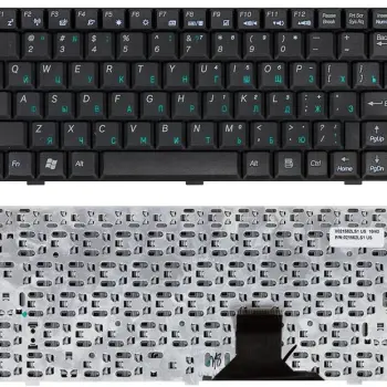 Клавіатура для ноутбука Asus (U1, U1F, U1E) Black, RU
