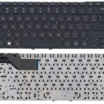 Клавіатура для ноутбука Samsung Series (3 14.0", NP350V4X, NP355V4X) Black, (No Frame), RU