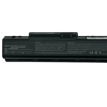 Посилена акумуляторна батарея для ноутбука Acer AS07A31 Aspire 2930 11.1V Black 7800mAh OEM