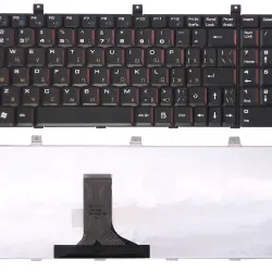 Клавиатура для ноутбука Roverbook Explorer (W700) Black, RU