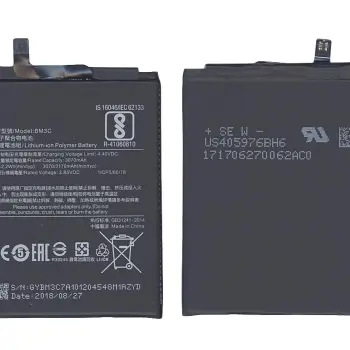 Аккумуляторная батарея для смартфона Xiaomi BM3C Mi 7 3.85V Black 3050mAh 11.74Wh