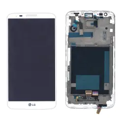 Матриця с тачскріном (модуль) для LG G2 D802 білий с рамкой