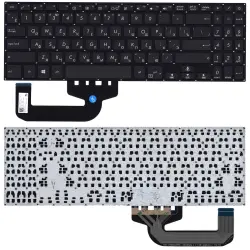 Клавіатура для ноутбука Asus (X507) Black, (No Frame), RU
