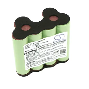 Аккумулятор для пылесоса Electrolux CS-AGX406VX ZB 4106 WD. Ni-MH 2000mAh 7.2V зеленый