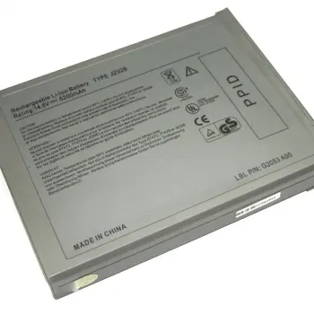 Аккумуляторная батарея для ноутбука Dell J2328 Inspiron 1150 14.8V Grey 5200mAh OEM