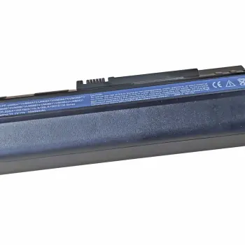 Усиленная аккумуляторная батарея для ноутбука Acer UM08A73 Aspire One 11.1V Black 10400mAh OEM
