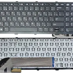 Клавіатура для ноутбука HP ProBook (450 G1) Black, (Black Frame) RU