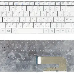 Клавіатура для ноутбука Samsung (X418, X420) White, RU