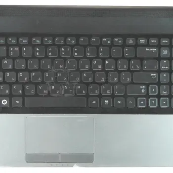 Клавиатура для ноутбука Samsung (300E5A) Black, (Black TopCase), RU