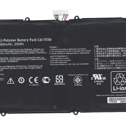 Акумуляторна батарея для планшета Asus C12-TF301 TF700 7.4V Black 3380mAh Orig