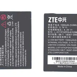 Акумуляторна батарея для смартфону ZTE Li3715T42P3h415266 Avail Z990 3.7V Black 1500mAh 5.6Wh