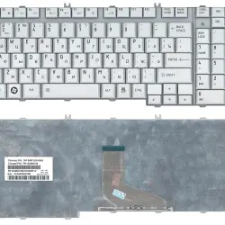 Клавиатура для ноутбука Toshiba Satellite (P205-S Series) Silver, RU