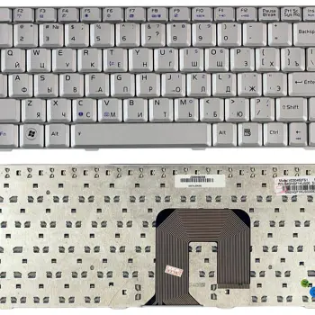 Клавиатура для ноутбука Asus (U3, F6, F9) Silver, RU