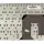 Клавиатура для ноутбука Asus (U3, F6, F9) Silver, RU 3