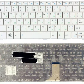 Клавіатура для ноутбука Asus EEE PC (1001HA) White, RU