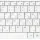 Клавіатура для ноутбука Samsung (X418, X420) White, RU 2