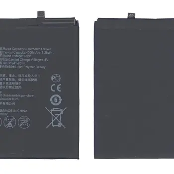Акумуляторна батарея для смартфону Huawei HB376994ECW Honor V9 3.82V Black 4000mAh 15.28Wh