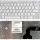 Клавіатура для ноутбука Asus K52 K53 G73 A52 G60 White, (White Frame) RU 1