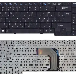 Клавиатура для ноутбука DNS (MB50) Black, (No Frame) RU
