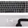 Клавіатура для ноутбука Asus K52 K53 G73 A52 G60 Black, (Silver Frame) RU 1