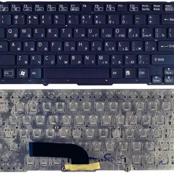 Клавіатура для ноутбука Sony Vaio (VPC-SD, VPC-SB) Black, (NoFrame) RU