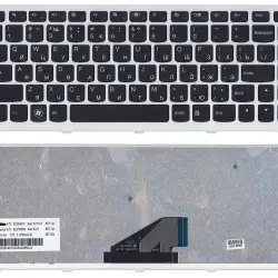 Клавиатура для ноутбука Lenovo IdeaPad (U310) Black, (White Frame), RU