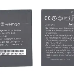 Акумуляторна батарея для смартфону Prestigio PAP3350 3350 Multiphone 3.7V Black 1200mAh 4.44Wh