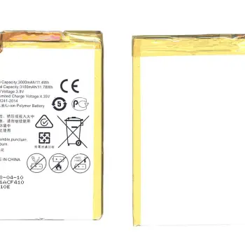 Аккумуляторная батарея для смартфона Huawei HB396481EBC Ascend G7 Plus 3.8V Silver 3100mAh 11.78Wh