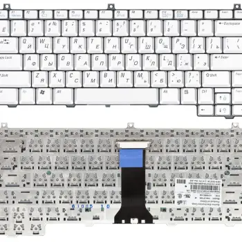 Клавіатура для ноутбука Dell XPS (M1210) Silver, RU
