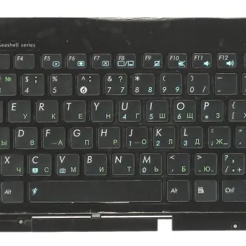 Клавіатура для ноутбука Asus EEE PC 1201, 1215, 1225, U20, VX6 Eee PC Lamborghini Black, (Black Frame) RU