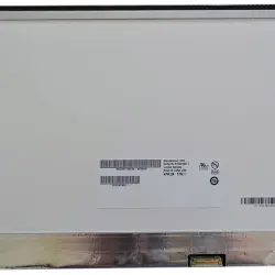 Матриця для ноутбука 13,3", Slim (тонкая), 30 pin eDP (знизу справа), 1366x768, Светодиодная (LED), крепления планки по бокам, матовая, AU Optronics (AUO), B133XTN02.1