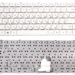 Клавіатура для ноутбука HP Pavilion DM4-1000, DV5-2000, DV5-2100 White, (No Frame) RU