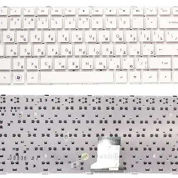 Клавіатура для ноутбука HP Pavilion DM4-1000, DV5-2000, DV5-2100 White, (No Frame) RU